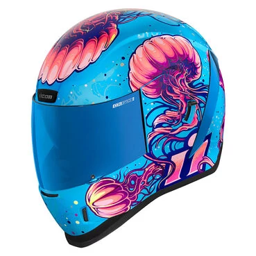 Icon Airform Jellies мотошлем синий