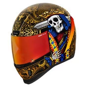 Icon Airform Suicide King мотошлем золотой