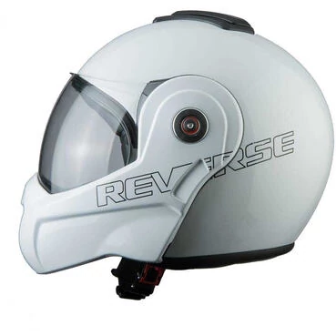 Flip-Up Motorcycle Мотошлем BHR 807 REVERSE White
