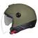 NEXX Y.10 Cali open face helmet Olive / Green