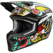 O'Neal 3SRS Inked Multi Cross Enduro Motorcycle Мотошлем