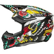 O'Neal 3SRS Inked Multi Cross Enduro Motorcycle Мотошлем