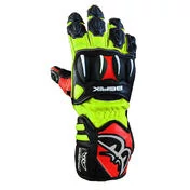 Motorcycle Racing мотоперчатки In Berik 2.0 195106 Leather Pista Yellow Fluo Red Black Certified