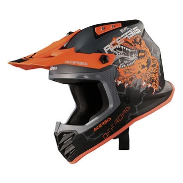 Acerbis Profile Junior Мотошлем Orange Black Оранжевый