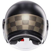 AGV ETERES PONZA Jet Motorcycle Мотошлем Black Gold Matt