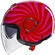 AGV ETERES TROPEA Red Pink Jet Motorcycle Мотошлем