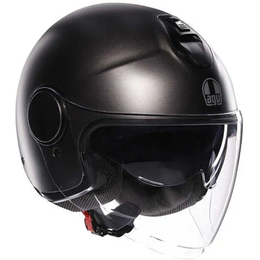 AGV ETERES MONO Jet Motorcycle Мотошлем Matt Asphalt Grey