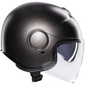 AGV ETERES MONO Jet Motorcycle Мотошлем Matt Asphalt Grey