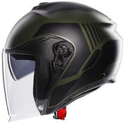 AGV IRIDES SAKAI Jet Motorcycle Мотошлем Matt Green Black