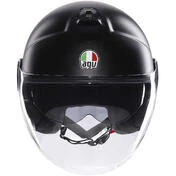 AGV ETERES MONO Jet Motorcycle Мотошлем Matt Black