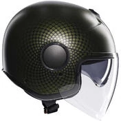 AGV ETERES ANDORA Jet Motorcycle Мотошлем Matt Green Black