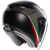AGV IRIDES BOLOGNA Jet Motorcycle Мотошлем Matt Black Tricolor