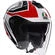 AGV IRIDES TOLOSA Jet Motorcycle Мотошлем Black Grey Red