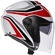 AGV IRIDES TOLOSA Jet Motorcycle Мотошлем Black Grey Red