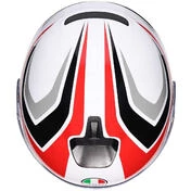 AGV IRIDES TOLOSA Jet Motorcycle Мотошлем Black Grey Red