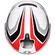 AGV IRIDES TOLOSA Jet Motorcycle Мотошлем Black Grey Red