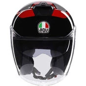 AGV IRIDES VALENZA Jet Motorcycle Мотошлем Matt Grey Black Red