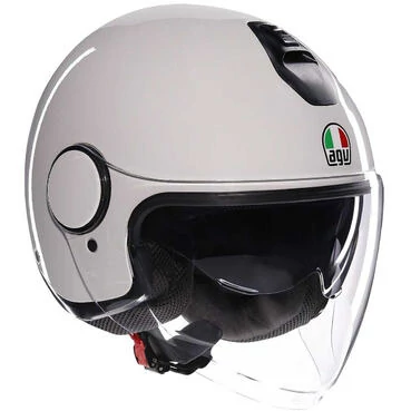 AGV ETERES MONO Jet Motorcycle Мотошлем White Material
