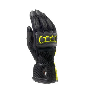Clover Sr-3 мотоперчатки Black Fluo Yellow Желтый