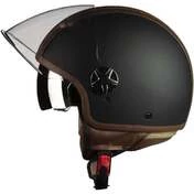 Motocubo 727 TOP CUBE Jet Motorcycle Мотошлем Matt Black (22.06)