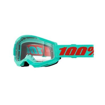 100% Strata 2 Maupiti Goggle Зеленый