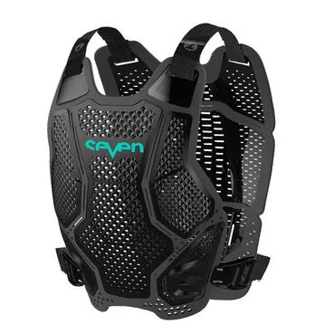 Seven Mx Stratus Chest Protector Black Черный