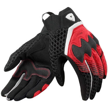 Guanti Moto Donna Rev'it VELOZ LADIES Nero Rosso