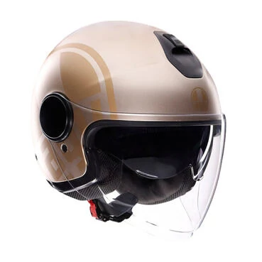 Agv Eteres E2206 Sirolo Мотошлем White Gold Золотистый