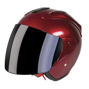 Jet Stormer SUN EVO Metallic Red Motorcycle Мотошлем