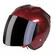Jet Stormer SUN EVO Metallic Red Motorcycle Мотошлем