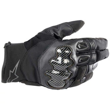 Alpinestars SMX-1 DRYSTAR Motorcycle мотоперчатки Black Black