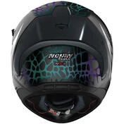 Nolan N60-6 SPORT RAVENOUS 028 Matt Black White Full Face Motorcycle Мотошлем