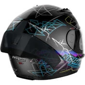 Nolan N60-6 SPORT RAINDANCE 026 Matt Black Multicolor Integral Motorcycle Мотошлем