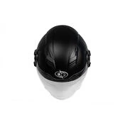 Jet One ALFA 2.0 Solid Black Matt Motorcycle Мотошлем
