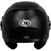 Jet One ALFA 2.0 Solid Black Matt Motorcycle Мотошлем