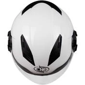 Jet One ALFA 2.0 Solid White Gloss Motorcycle Мотошлем