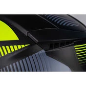 Jet One ALFA 2.0 Motorcycle Мотошлем Black Fluorescent Yellow