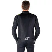 Alpinestars T-SPS V2 WP Fabric Motorcycle мотокуртка Black White Fluorescent Yellow