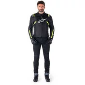 Alpinestars T-SPS V2 WP Fabric Motorcycle мотокуртка Black White Fluorescent Yellow