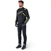 Alpinestars T-SPS V2 WP Fabric Motorcycle мотокуртка Black White Fluorescent Yellow