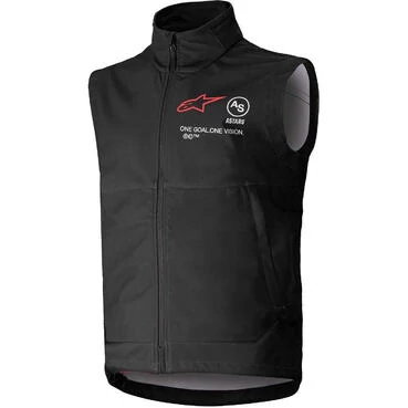 Alpinestars TECHSTAR SOFTSHELL жилет Black Motorcycle Cross Enduro жилет