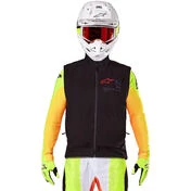 Alpinestars TECHSTAR SOFTSHELL жилет Black Motorcycle Cross Enduro жилет