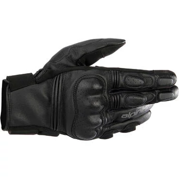 Alpinestars PHENOM Leather Motorcycle мотоперчатки Black Black