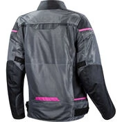 Summer Perforated LS2 Riva Lady Motorcycle мотокуртка Black Gray Pink