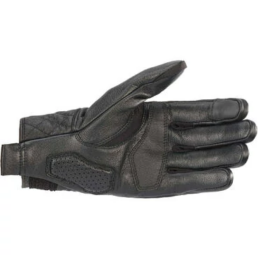 Alpinestars BRASS Leather Motorcycle мотоперчатки Black