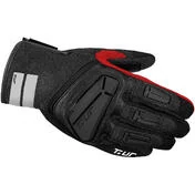 T-UR T922HU G FIVE HYDROSCUD Black Red Motorcycle мотоперчатки
