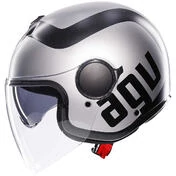 AGV ETERES RIMINI Jet Motorcycle Мотошлем Matt Grey Black
