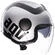 AGV ETERES RIMINI Jet Motorcycle Мотошлем Matt Grey Black