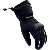 T-UR T924HU G-TWO PRO HYDROSCUD Motorcycle мотоперчатки Black Fluorescent Yellow