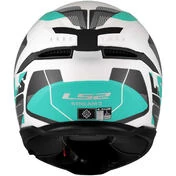 LS2 FF808 STREAM II ROAD Cyan LIGHT Grey Full Face Motorcycle Мотошлем